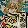 Wwjd On Mtv - Markers Mixed Media - By Martine Johansen, Popmedia Mixed Media Artist