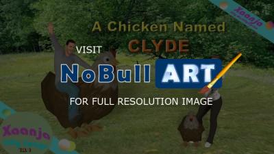 3Dposerdebutpshop - A Chicken Named Clyde - 3D Animation Picture