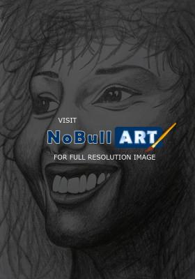 Flat Art - Smile - Pencil Sketch