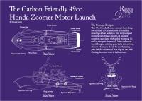 Honda Zoomer 49Cc Motor Launch - Adobe Illustrator Cs6 Digital - By Kenneth Ruxton, Illustration Digital Artist
