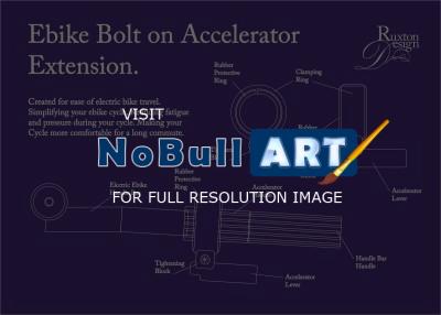 Flat Art - Ebike Accelerator Extension - Adobe Illustrator Cs6