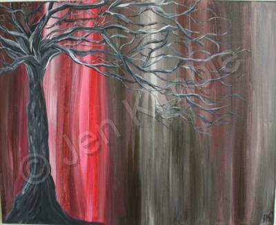 Whimsy - Season Tree - Acrylics