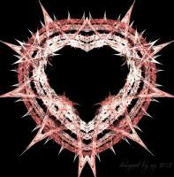 Thorny With A Big Heart - Digital Digital - By Orbital Decay, Surreal Digital Artist