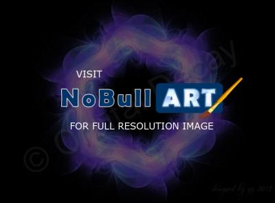 Surreal - Violet Nebula - Digital