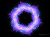 Surreal - Violet Nebula - Digital