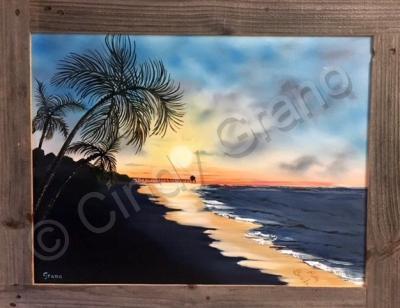 Oils - Beachtime Romance - Oil