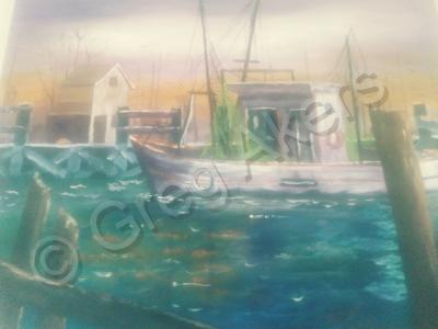 Ocean - Fishermans Delight - Acrylics