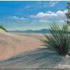Desert Solitude - Acrylic On Illustration Board Paintings - By Harry Walton, Realistic Impressionism Painting Artist