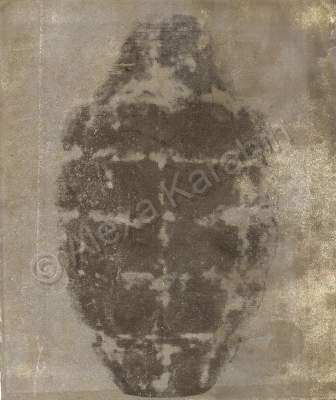 Monoprint - Grenade - Lithography