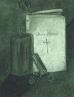 Still Life - Charcoal Drawings - By Sariah Rachelle, Charcoal Drawing Artist
