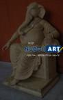 Many Pieces - Statue Of Wealth And Prosperity - Cast Stonehand Madehand Painte