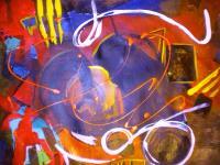 Abstracts - Crazy - Acrylics