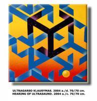 Hearing Of Ultrasaund - Oil On Canvas Paintings - By Tautvydas Davainis, Other Painting Artist