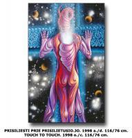 Touch To Touch - Oil On Canvas Paintings - By Tautvydas Davainis, Other Painting Artist