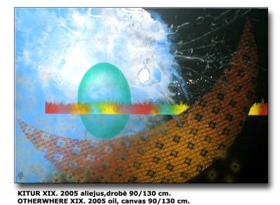 For Sale - Otherwhere Xix - Oil On Canvas