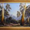 The Scent Of Gumtrees - Oil Paint Paintings - By John Cocoris, Contemporary Painting Artist