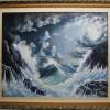 Stormy Sea - Oil Paint Paintings - By John Cocoris, Contemporary Painting Artist