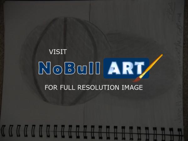My Art Work - Basketball - Acrylics