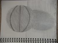 My Art Work - Basketball - Acrylics