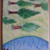 Out On The Lake - Water Color Paintings - By Samantha Collins, Cartoony Painting Artist