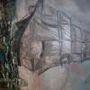 Ship - Original Mediam Paintings - By Phyllis Kirwin, Rel Art Painting Artist