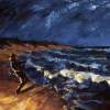 Give - Oil On Canvas Paintings - By Yvette Mey, Palette Knife Painting Artist