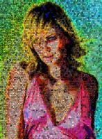 Charlize_Theron_Collage - Canvas Mixed Media - By John Lijo, Pop Art Mixed Media Artist