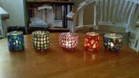 Mosaics - Mosaic Votives - Glass