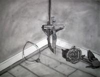 Drawing I - Project 3 - Charcoal On Drawing Paper Drawings - By Mary Hollis, Drawings Drawing Artist