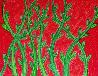 Hifijohn - Vine - Oil Pastel