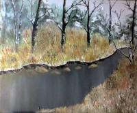 Oil Paintings - Winter Landscape - Oil On Canvas