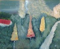 No Titule - Oil Paintings - By Cludia Soeiro, Impressionist Painting Artist