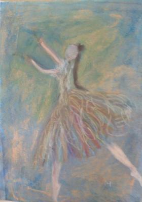 Dancers - No Titule - Soft Pastel