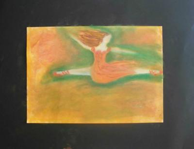 Dancers - No Titule - Soft Pastel