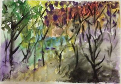 Landscapes - No Titule - Water Color