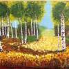 Garden At Noon - Acrylics Paintings - By Ayyub Shaik, Canvas Painting Artist