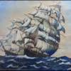 Sailing Ships - Water Colours Paintings - By Ayyub Shaik, Realism Painting Artist