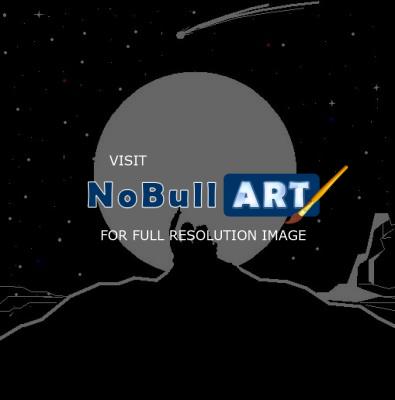 Starry - Under The Moon - Paintprogram