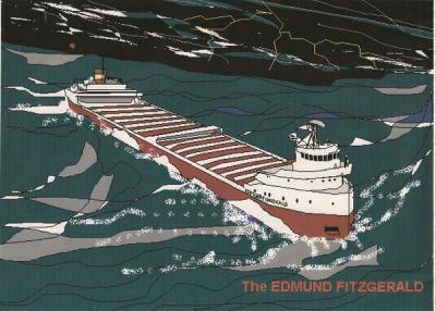 Mariner - Ill-Fated Edmund Fitzgerald - Paintprogram