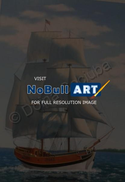 Nautical - Lady Washington - Oil On Canvas