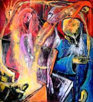 Artist - The Wake 19882016 - Oil On Canvas