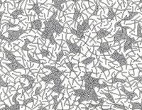 Well Connected - Pen On Paper Drawings - By Eric Hawkinson, Abstract Drawing Artist