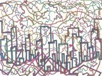 2010 - Skylines - Pen And Ink