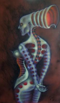 Airbrush - Demon II - Acrylic