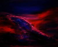 Nisarga- Nature - Dantes Fire - Acrylic On Canvas