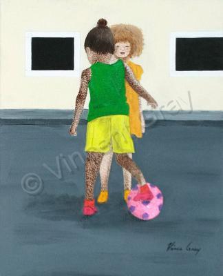 5 - Street Games - Acrylic