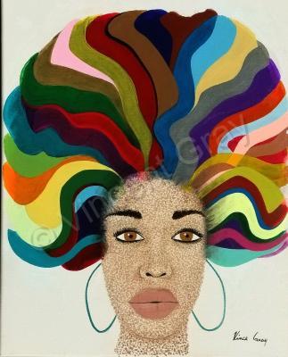 6 - Sophisticated Lady - Acrylic