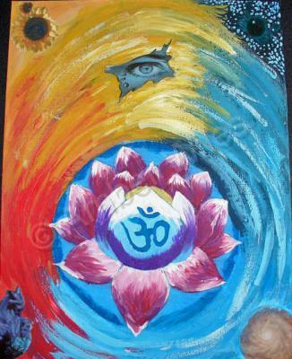 2008 - In A Neverbeginning And Neverending Universe Thereisnopast - Mixed Media