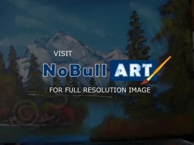 Mountain Landscapes - Alaska Mountain - Oil