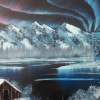 Northern Light - Oil Paintings - By Stig Wall, Wet On Wet Painting Artist